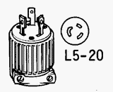 Plugs & Connectors: Cooper Wiring L520PBOX Heavy-Duty Locking Plug
