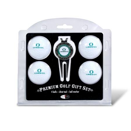 Oregon Ducks Uo Ncaa 4 Team Logo Golf Ball Divot Tool Set