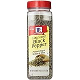McCormick Black Ground Table Pepper, 18-Ounce