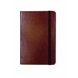 MarkingsbyC.R.GibsonBrownRuledPaperBondedLeatherJournal,Small(MJ3-4792)