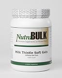 NutraBulk Milk Thistle Soft Gels 1000 Count