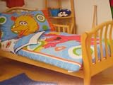 123 Sesame Street 4- Piece Toddler Bedding Set