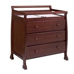 DaVinci Kalani 3 Drawer Changer in Espresso