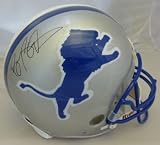 Barry Sanders Autographed/Hand Signed Detroit Lions Proline Helmet