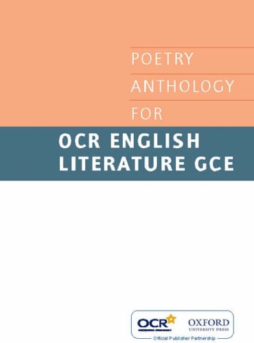 City Travel Guides Discounted  Books : OCR GCE Poetry Anthology