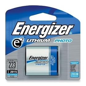 e2 Lithium Photo Battery, 223, 6Volt