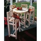Bistro Set - 5 Piece (Natural) (Sizes Vary)