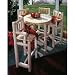 Bistro Set - 5 Piece (Natural) (Sizes Vary)