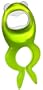 Fred Hop and Pop Bottle Opener, Green