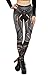 QZUnique Women's Summer Fashion Digital Printed Slim Fit Elastic Leggings Yoga Pants