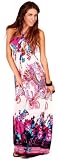 New Sexy Colorful Evening Floral Print Gown Spring Summer Long Maxi Dress
