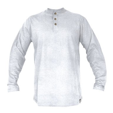 ACE TRADING - CLOTHING FORTRES FP221GRY-M LONG SLEEVE HENLEY