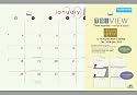 Thinkspace Tri-View 2009 Calendar: 14-month Calendar, December 2008-january 2010