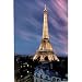 Eiffel Tower (At Dusk) Art Poster Print - 24x36
