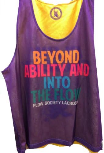 Pinnie Beyond Ability Purple/Gold Reversible PINNY Adult size L/XL
