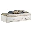 South Shore 3263080 Mates Bed, Pure White and Maple