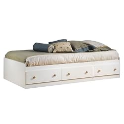 South Shore 3263080 Mates Bed, Pure White and Maple