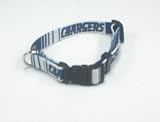 San Diego Chargers Adjustable Pet Dog Collar (Small)