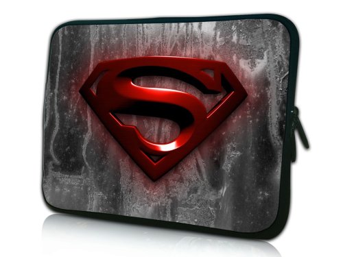  10"-10.2" Netbook / Laptop Sleeve superman symbol