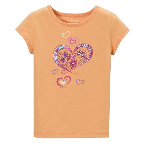 Girls' Circo Table Tee - Mango Fizz