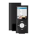 Belkin Components Leather Sleeve for iPod Nano 4th Gen - Black (F8Z375)