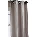 Regal Home Collections Ultimate 54-Inch by 84-Inch Decorative Grommet Interlined Faux Silk Panel, Platinum