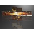 Bild auf Leinwand Artstyle 195 x 80 cm 4 Teile Modell-Nr. XXL 6801 Bilder fertig gerahmt auf echtem Holzrahmen riesig. Ausf�hrung Kunstdruck als Wandbild auf Rahmen. G�nstiger als �lbild Gem�lde Poster Plakat mit Bilderrahmen