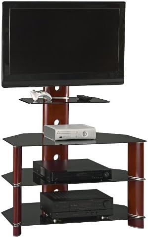 BUSH FURNITURE Segments Collection 37-Inch Bedroom TV Stand with Mount