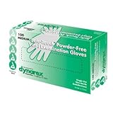 Safe-Touch Medium Powder Free Vinyl Examination Gloves -100-Piece