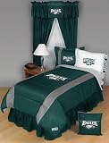 NFL Philadelphia Eagles 4 Pc Twin Bedding Set Comforter and Sheets