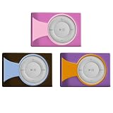 ifrogz Shuffle Wrapz 3-Pack for the iPod shuffle, Pink, Blue, Purple