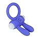 Vibrating Penis Ring,Shmily Vibrating Mini Silicone Rabbit Cock Ring Stimulator Adult Sex Toy for Couples