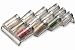 RSVP International WID-12 In-Drawer Spice Rack 12-bottle