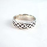 Sterling Silver Celtic Knot Band Ring