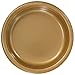 Hanna K. Signature Collection 100 Count Plastic Plate, 10-Inch, Gold