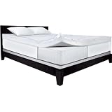 Sleep Innovations Dual Layer Topper with Molded Memory Foam Pillow, Queen