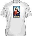SACRED HEART Jesus Logo Men's tee Shirt in 12 colors Small thru 6XL