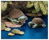 Folkmanis Baby Turtle Puppet 10 Inches