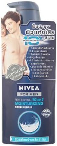 Nivea For Men Refreshing Moisturizing Deep Repair Body Lotion 400ml