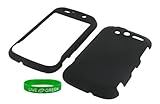 Black Rubberized Hard Case for HTC myTouch HD 4G Phone, T-Mobile