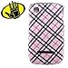 Body Glove Posh Snap-On Case - Hard case for smartphone - black, white, pink - BlackBerry Curve 8520, BlackBerry Curve 8530 thumb