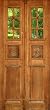 T�rtapete Door - Gr��e 90 x 200 cm - T�r Blick in den Garten Panorame