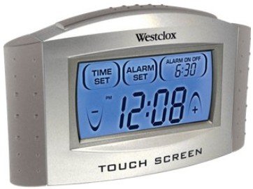 Westclox 49402 Touch Screen and Alarm