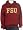 Soffe Florida State Hoodie with Tackle Twill Logo (Large, Cardinal)