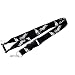 LA Los Angeles Dodgers Clip Lanyard Keychain Id Ticket Holder BLACK