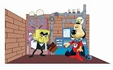 Underdog > Underdog vs. Barsinister (SDCC Exclusive) Action Figure 2-Pack