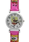 TimerMall OEM - Montre Enfants - Quartz - Synth??tique - Regardez R??sistant?? l'eau avec Bob l'Eponge Roseo bracelet sySport Watches