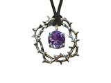 Crown of Thorns with Amethyst Stone Large