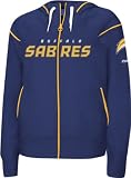 Buffalo Sabres -Navy- Women's Dazzle Trim Hooded Sweatshirt