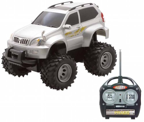 R/C トヨタランドクルーザープラド シルバー